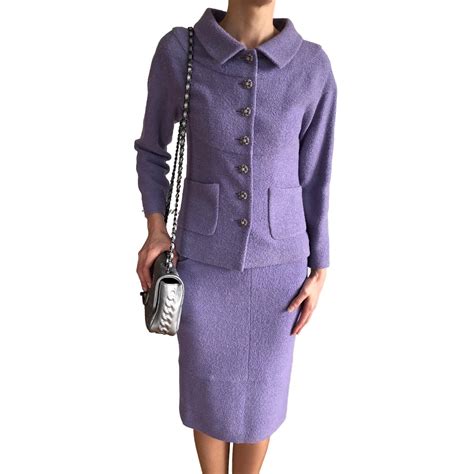 tailleur jupe chanel imitation